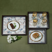 Poppy Day Tray Set - Square